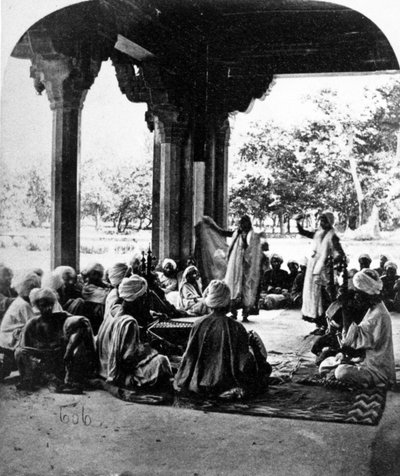 Nautch dans, ca. 1860s door European Photographer